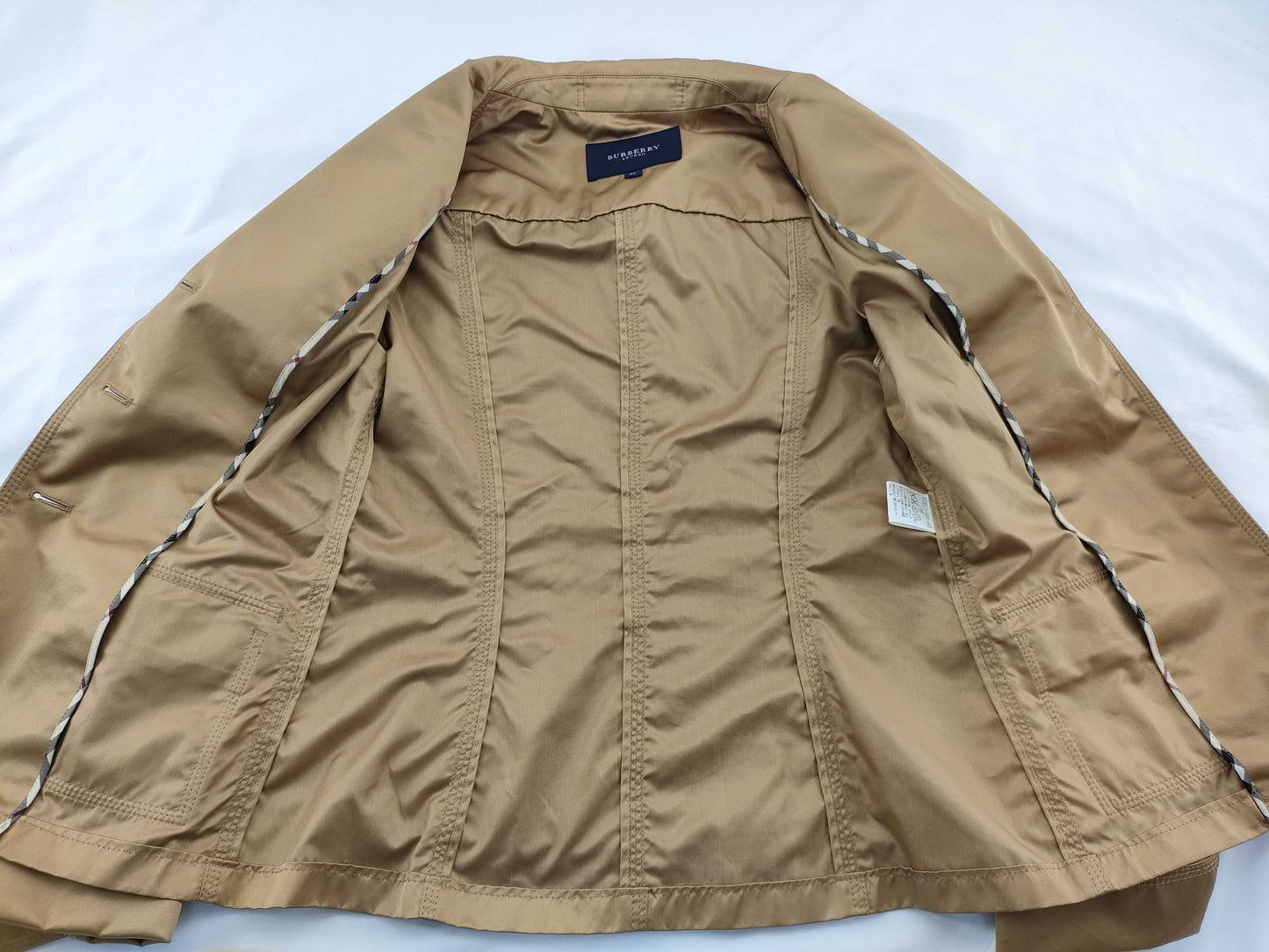 BURBERRY London Short Trench Jacket Coat
