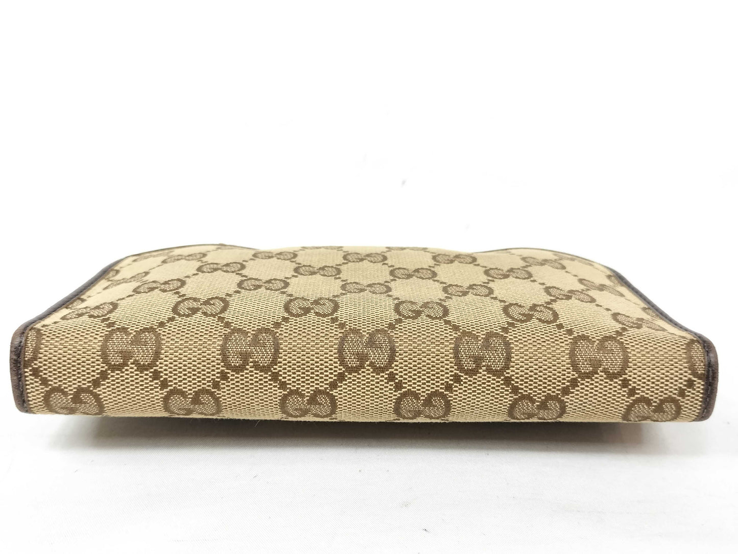 GUCCI GG Long Wallet Sherry Band Wallet