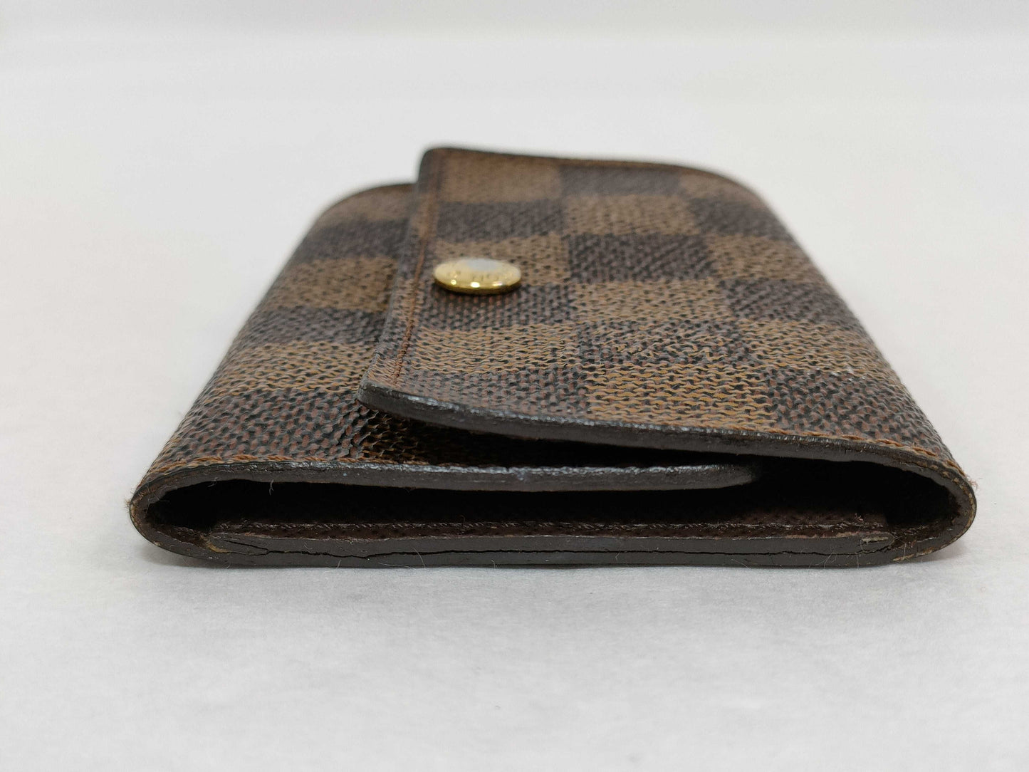LOUIS VUITTON Damier N 62630 Multicle 6-ring key case with initials