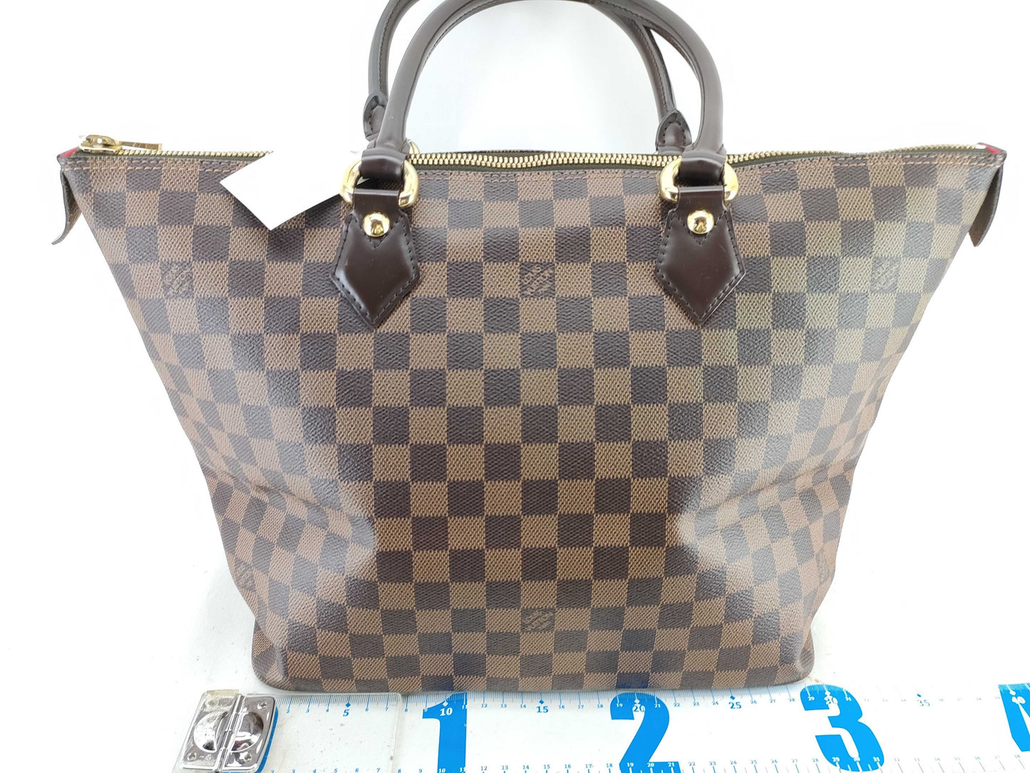 LOUIS VUITTON Damier N51182 Saleya MM Tote Bag