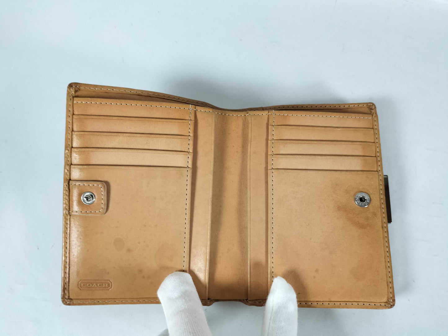 COACH COACH Round Zip Long Wallet Bifold Wallet 2 Wallets