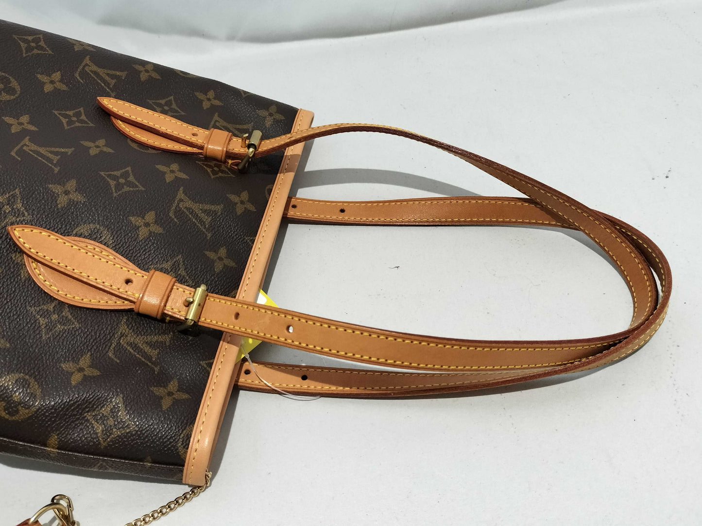 LOUIS VUITTON Monogram M42238 Petit Bucket PM Tote Bag