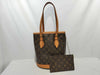 LOUIS VUITTON Monogram M42238 Petit Bucket PM Tote Bag
