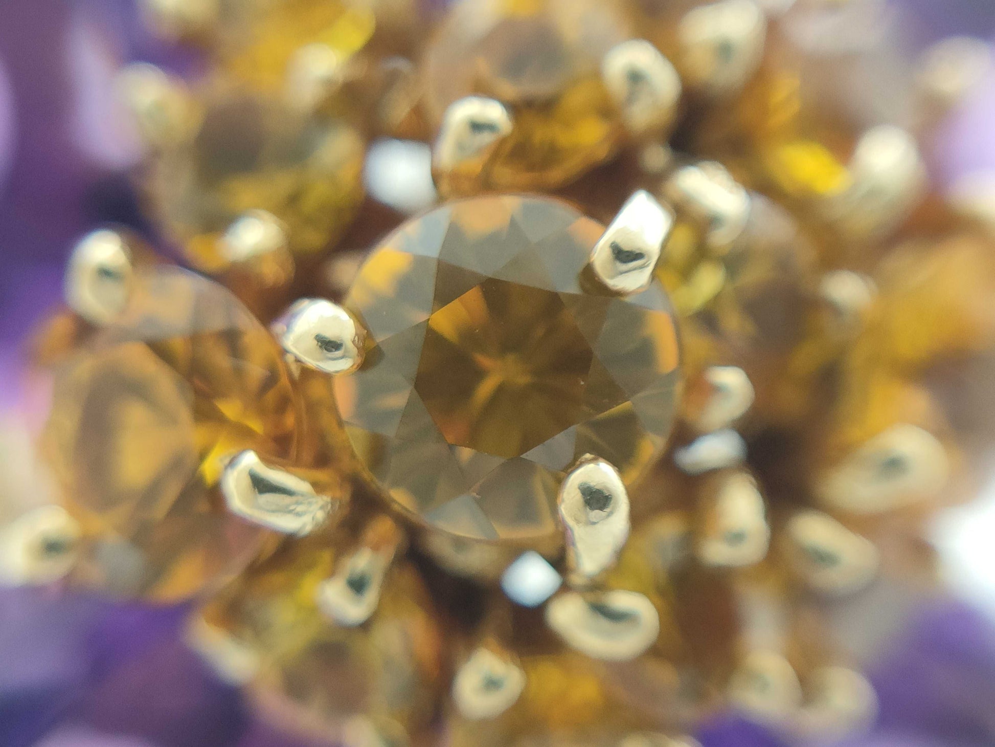 Van Cleef&Arpels Hawaiian #52 Amethyst Citrine 750 10.1g Ring