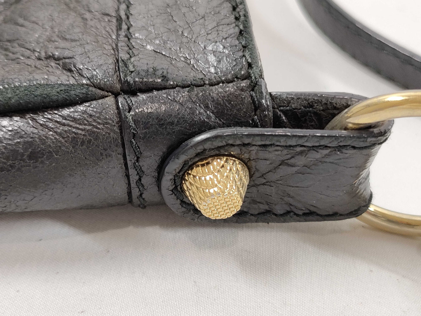 BALENCIAGA 002123 Black Shoulder Bag