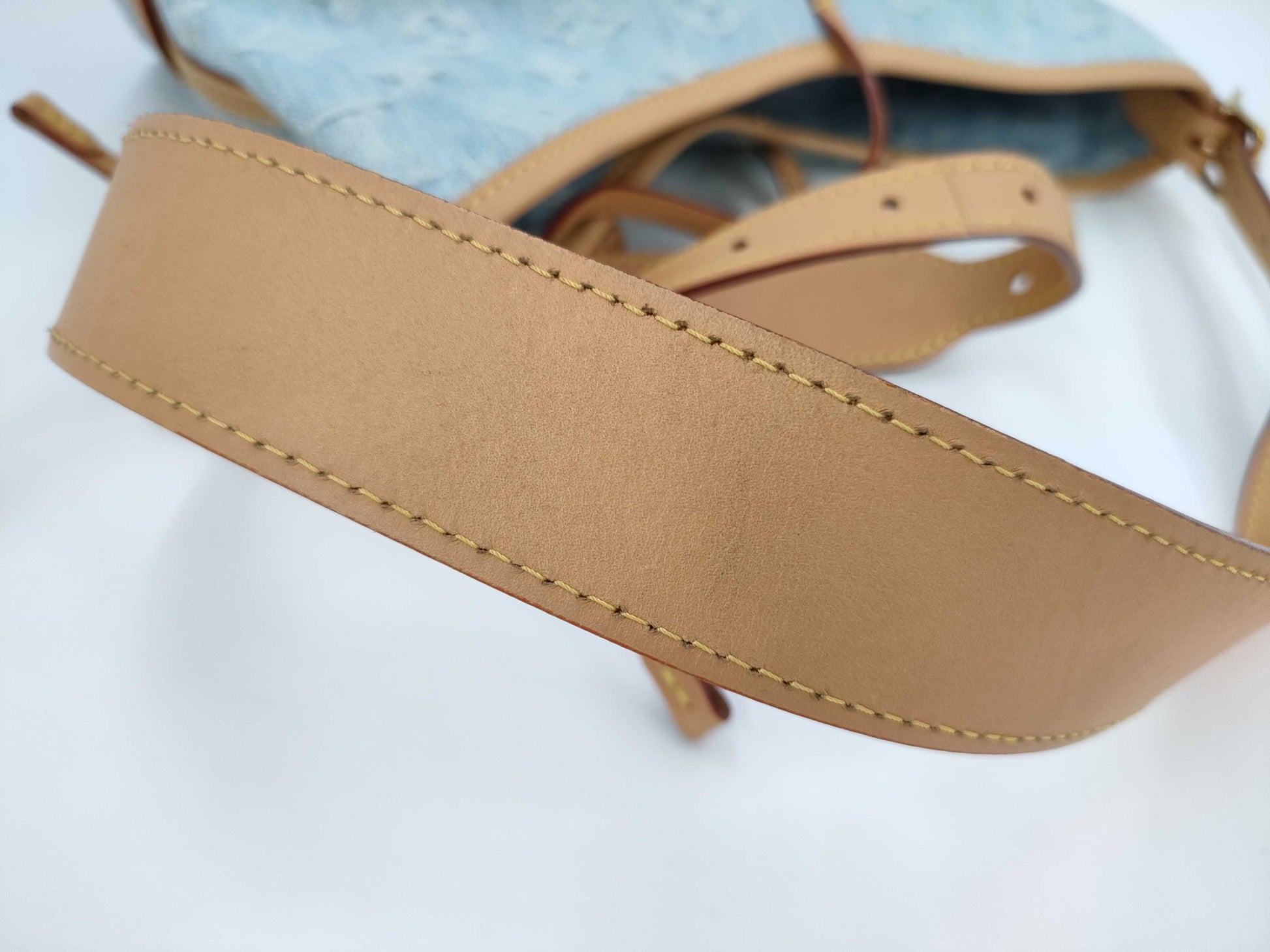LOUIS VUITTON Monogram Denim Carry Shoulder Bag