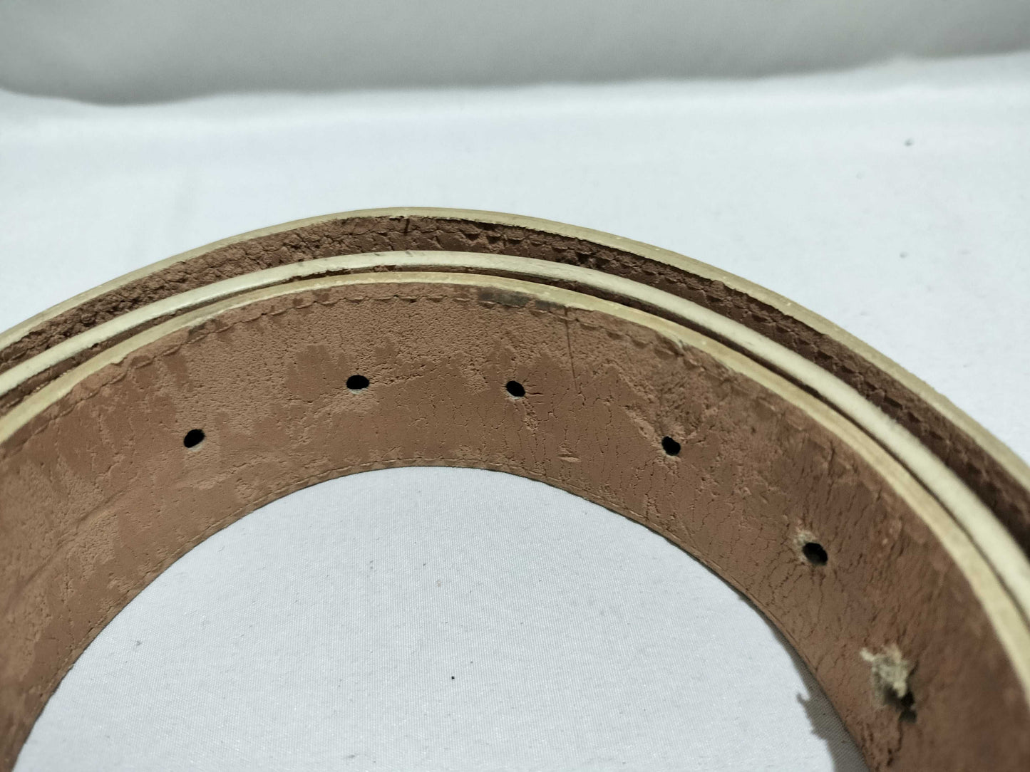 LOUIS VUITTON Damier Azur Centurion Belt