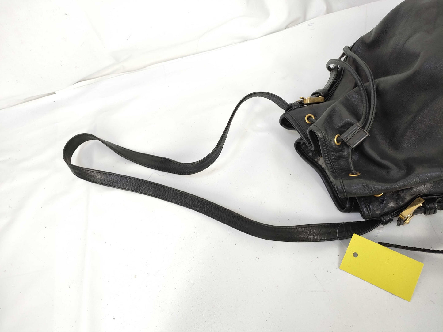 LOEWE Leather Drawstring Shoulder Bag