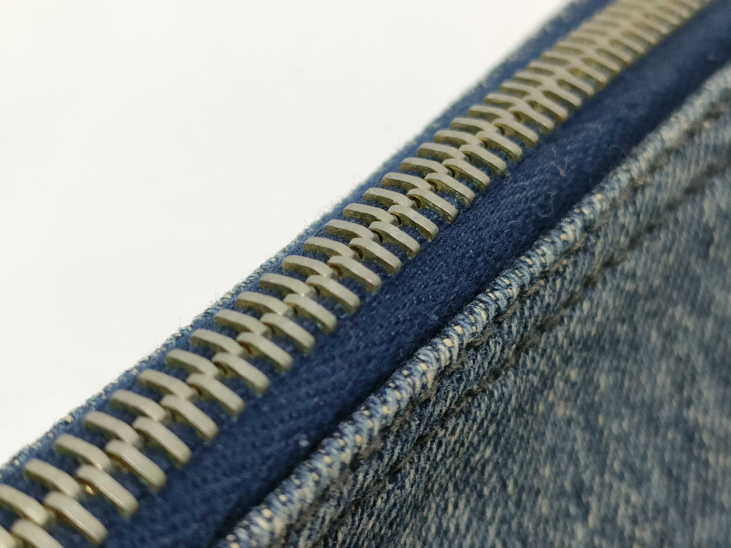 PRADA denim pouch pouch