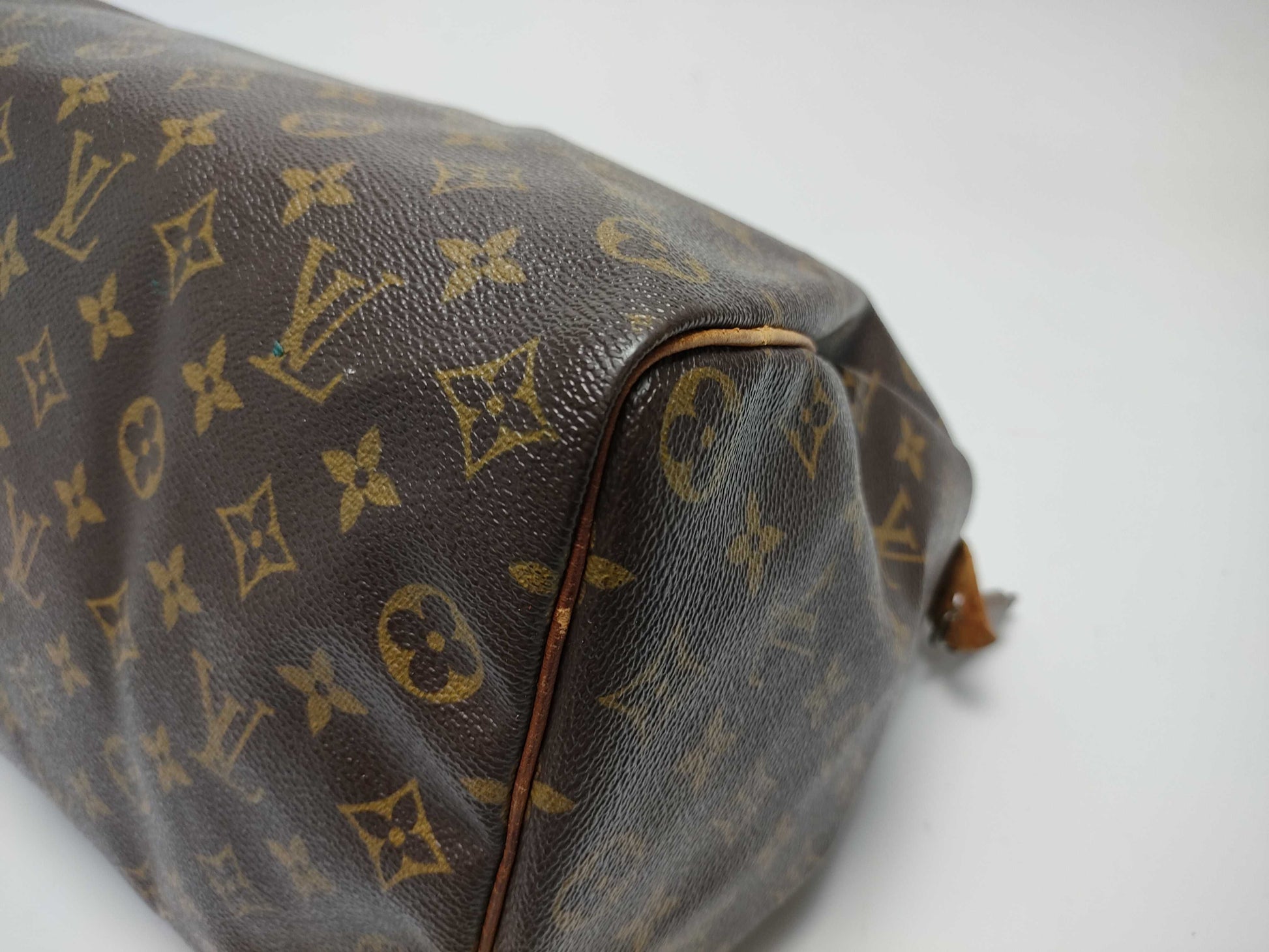 LOUIS VUITTON Monogram M41107 Speedy 35 Boston Bag