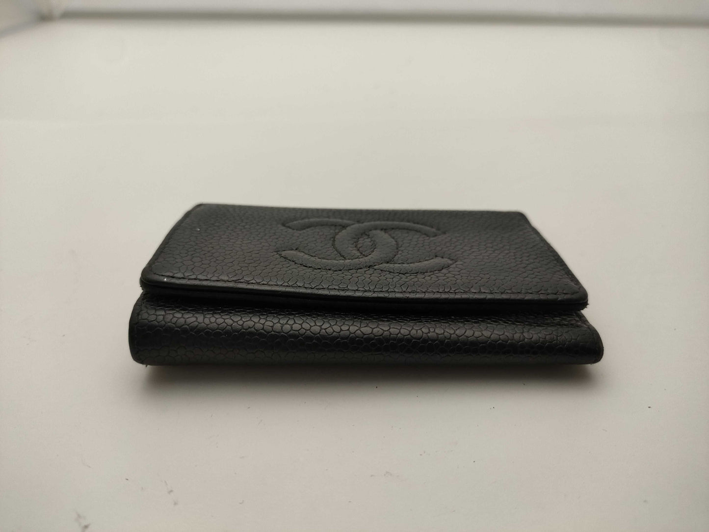 CHANEL Caviar Skin Key Case Key Case/Key Holder