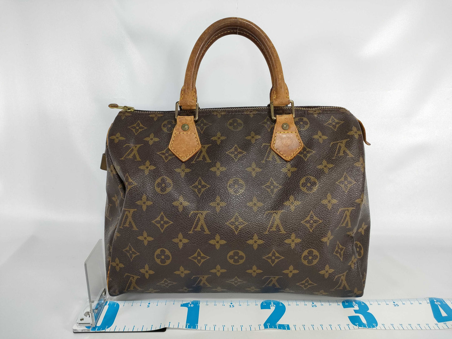 LOUIS VUITTON Monogram Louis Vuitton Speedy 30 Monogram Boston Bag