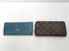 LOUIS VUITTON Monogram Zippy Prada Saffiano Long Wallet