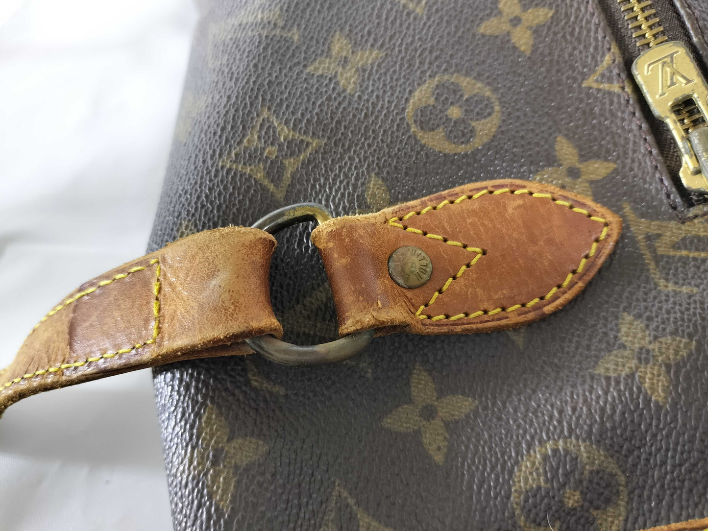 LOUIS VUITTON Monogram Sac Bassus Shoulder Bag