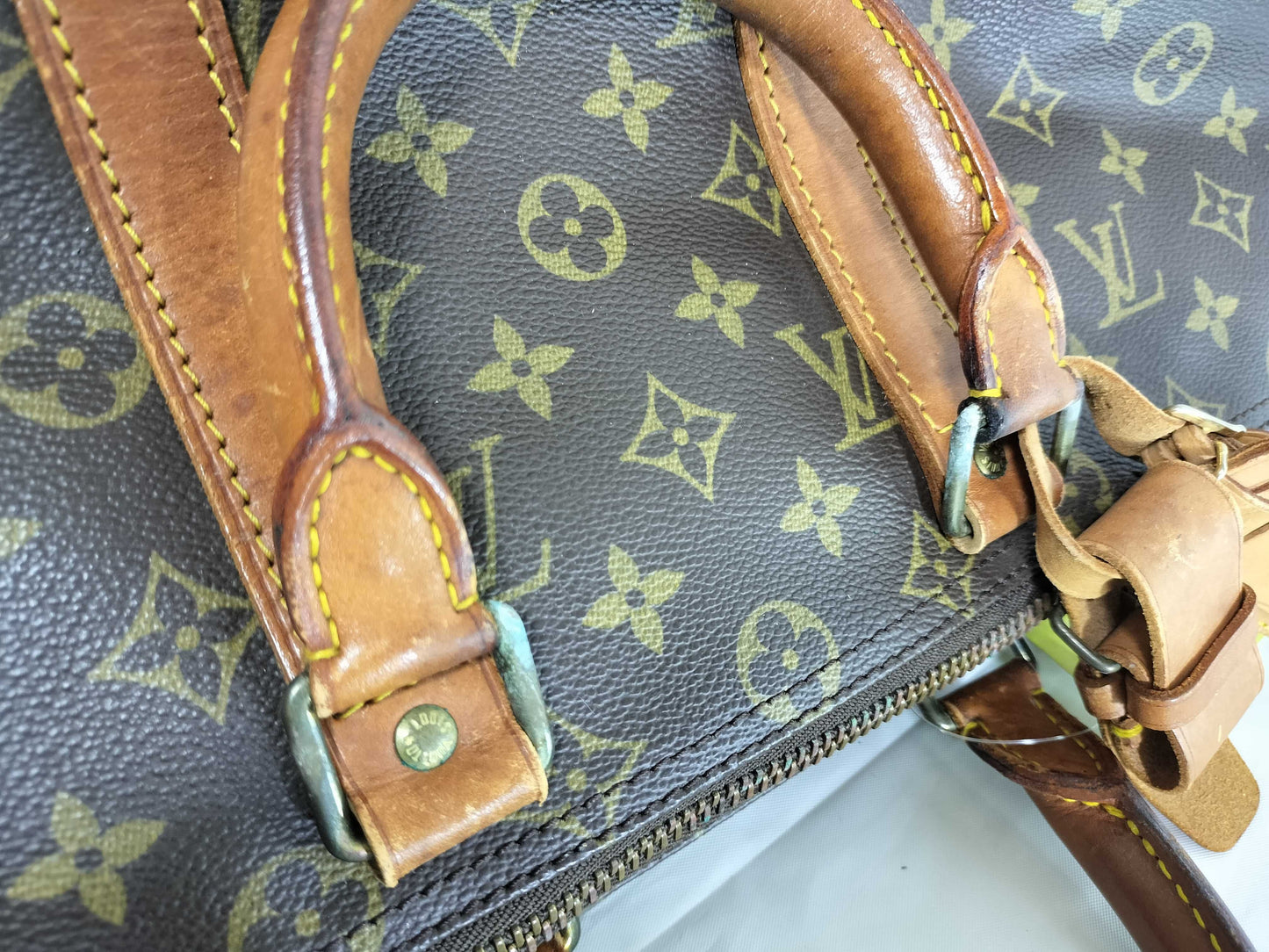 LOUIS VUITTON Monogram M41428 Keepall 45 Boston Bag