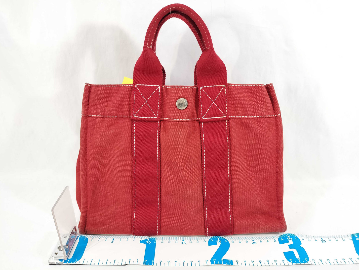 HERMES Foul Tou PM Red Handbag
