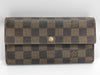 LOUIS VUITTON Damier N61734 Portefeuille Sarah Wallet