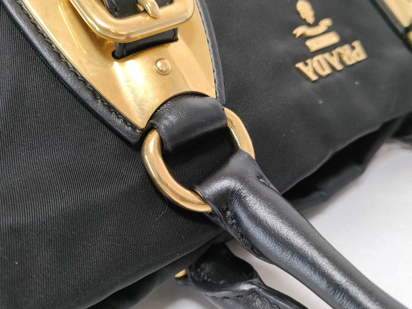 PRADA Nylon 2-way Handbag Handbag