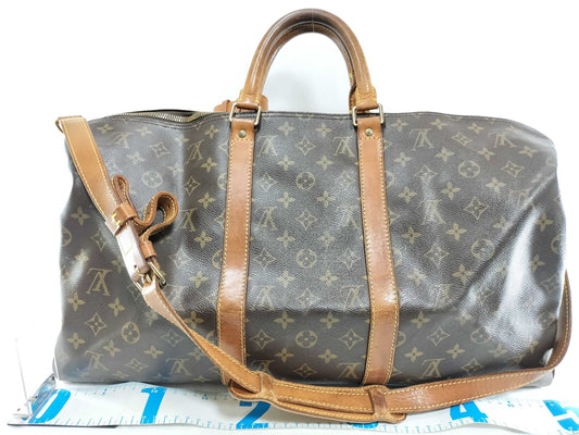 LOUIS VUITTON Monogram Key Polbangliere 50 Boston Bag