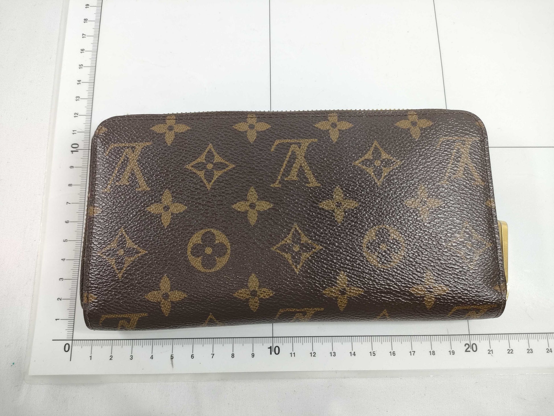 LOUIS VUITTON Monogram M60017/Zippy Wallet Round Zipper Wallet