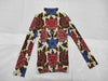 ISSEY MIYAKE Pleats Please Floral Print Top