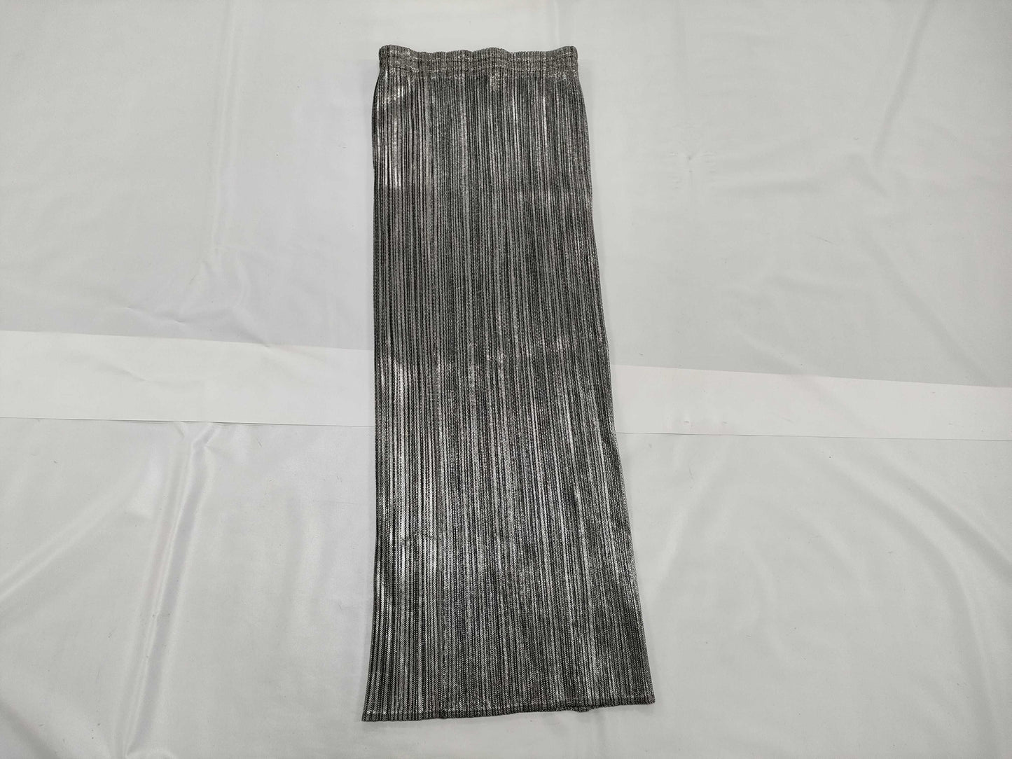 ISSEY MIYAKE Pleats Please Silver Skirt