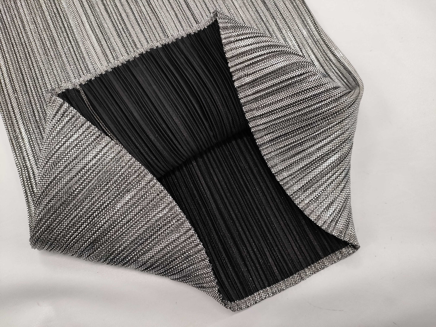 ISSEY MIYAKE Pleats Please Silver Skirt
