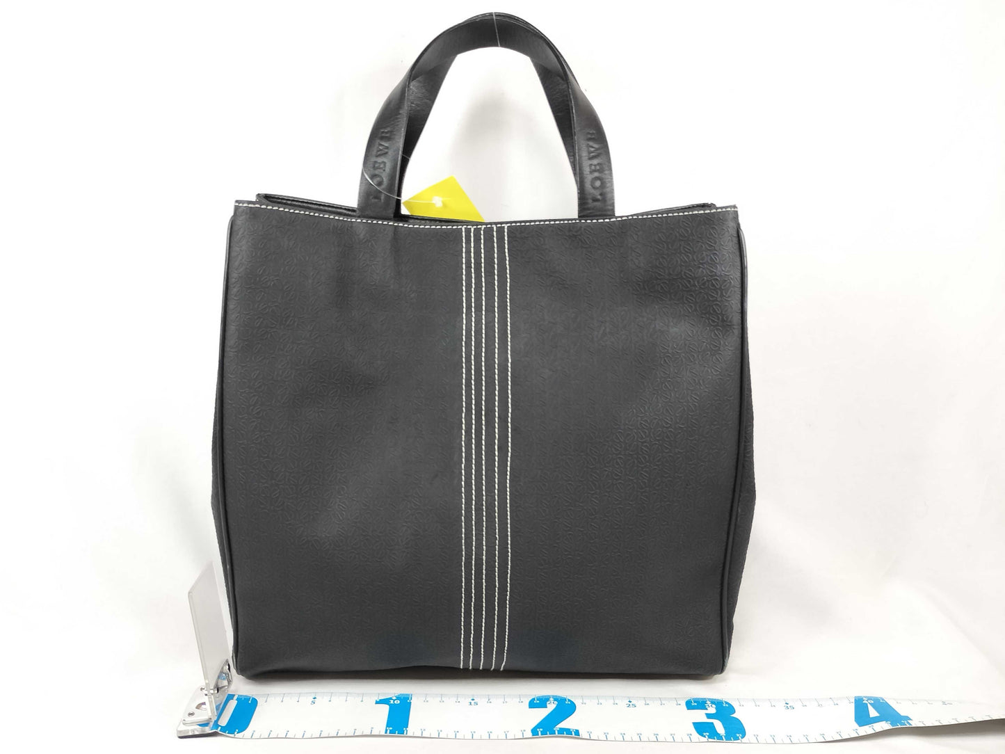 LOEWE Anagram PVC Leather Tote Bag