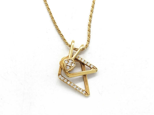 WALTHAM Diamond 750 11.3g Necklace
