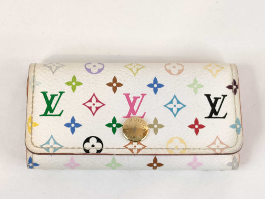 LOUIS VUITTON Monogram Multicolore Multicle Key Case/Key Holder