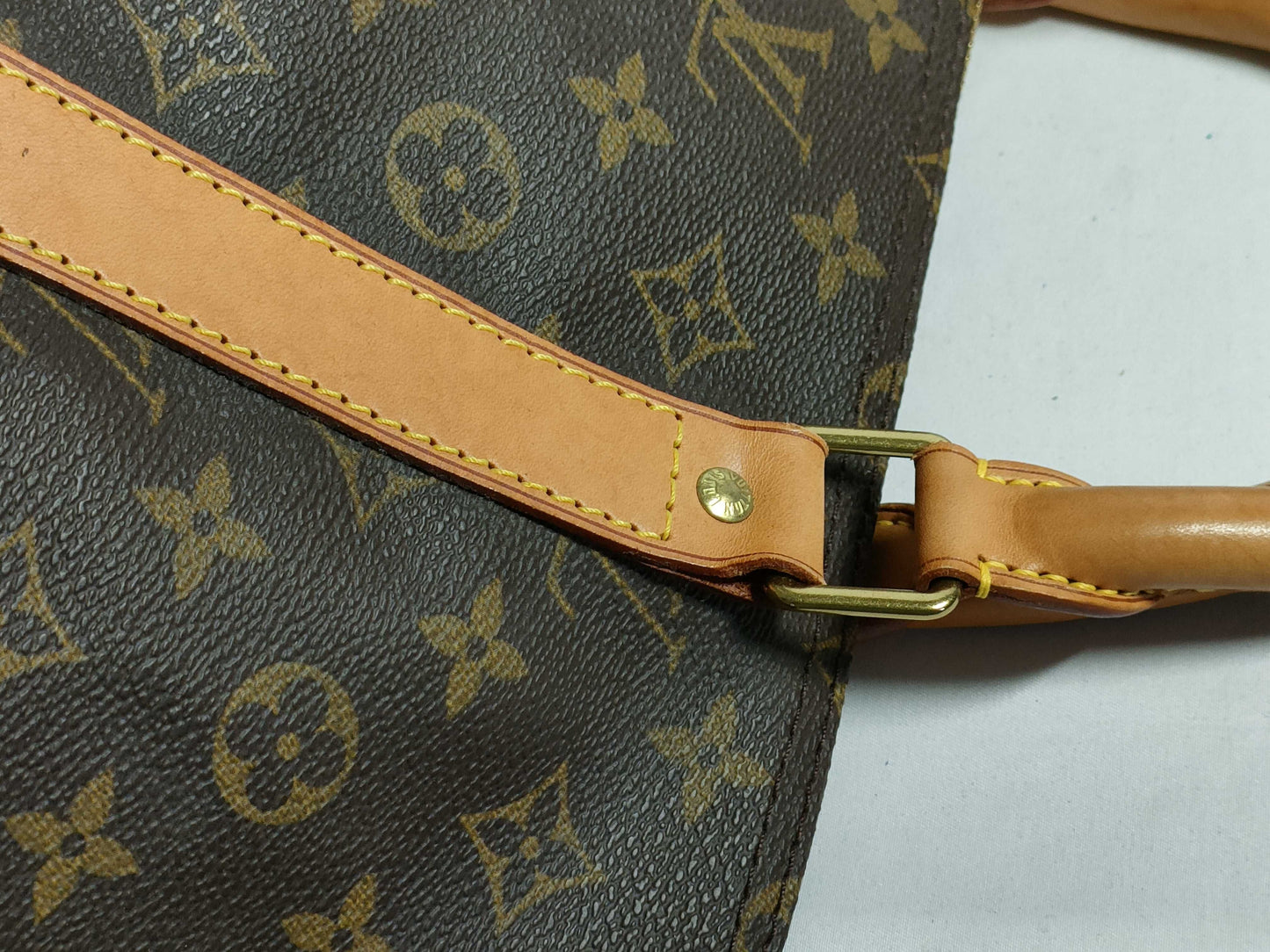 LOUIS VUITTON Monogram M41424 Keepall 55 Boston Bag