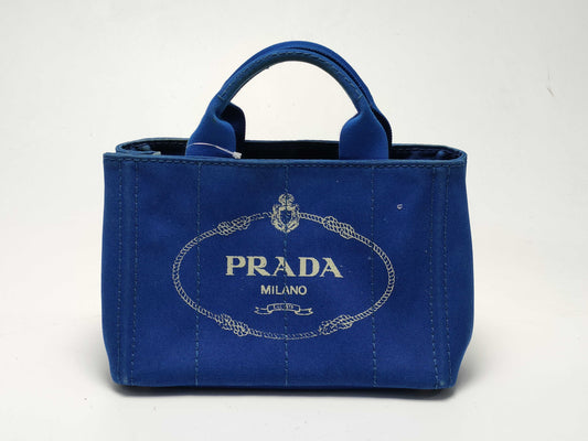 PRADA Blue Tote Bag