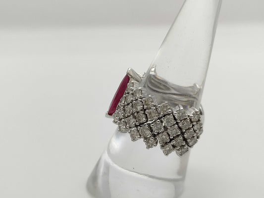 R1.70ct D3.35ct K18 9.5g Ring