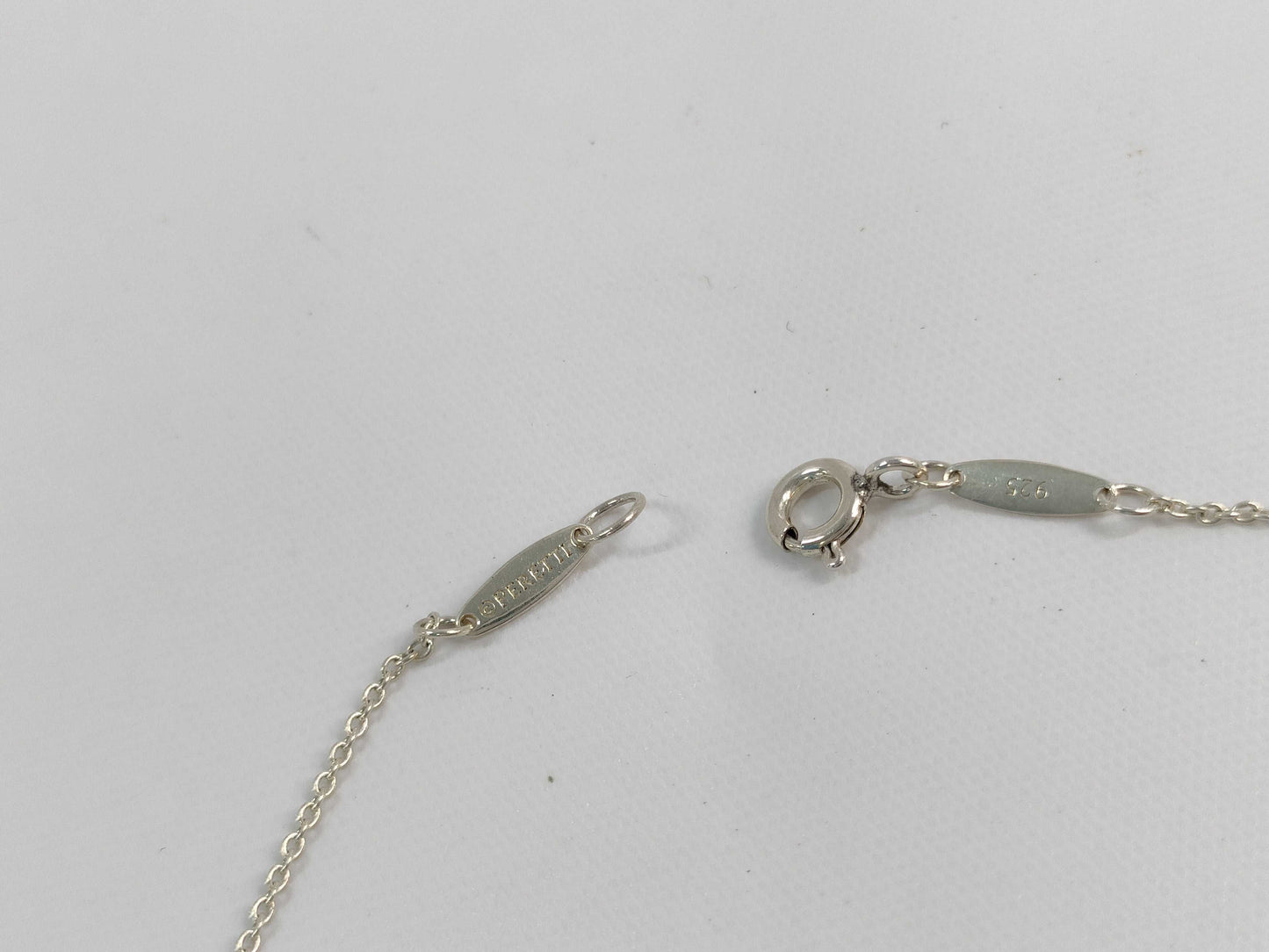 Tiffany & Co. 925 Open Heart Necklace