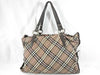 BURBERRY Blue Label Tote Bag Nylon Pink Check Tote Bag