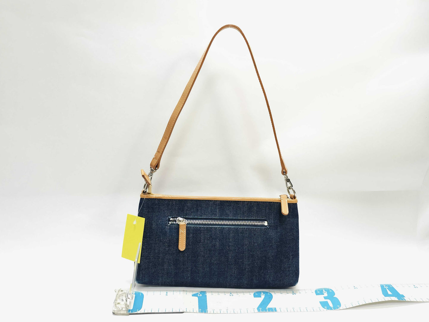 BURBERRY BL/Denim One-Shoulder Shoulder Bag