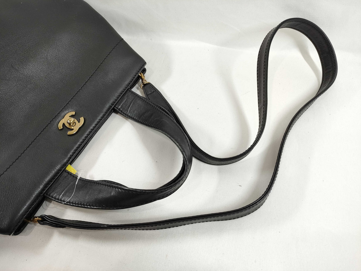 CHANEL Executive Turnlock 2-Way Tote Bag