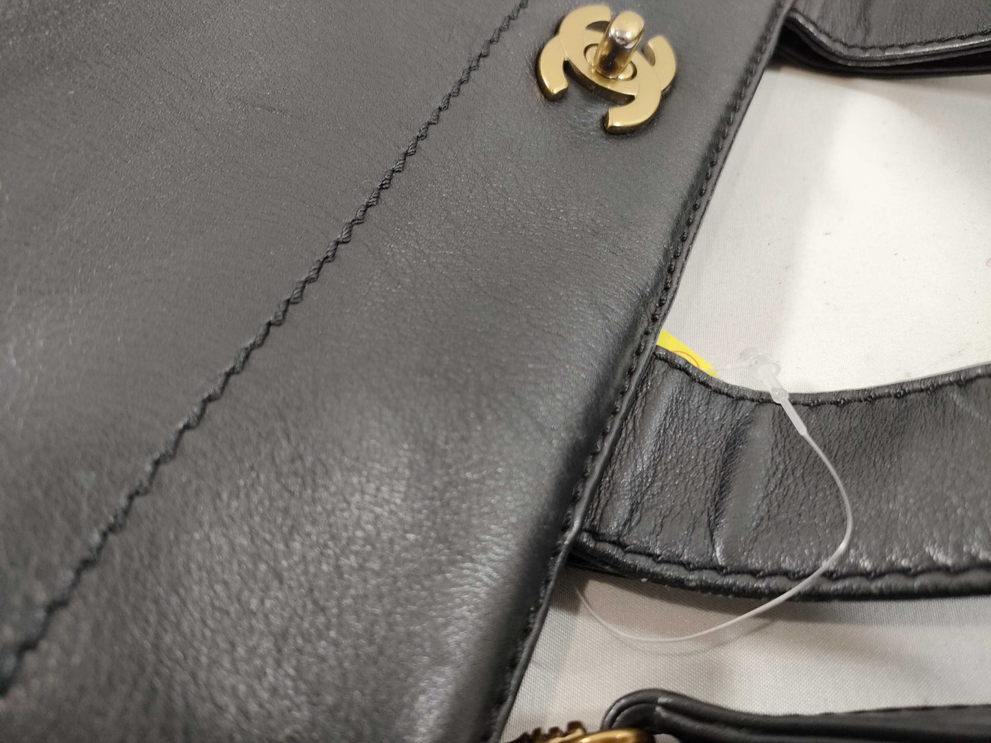 CHANEL Executive Turnlock 2-Way Tote Bag