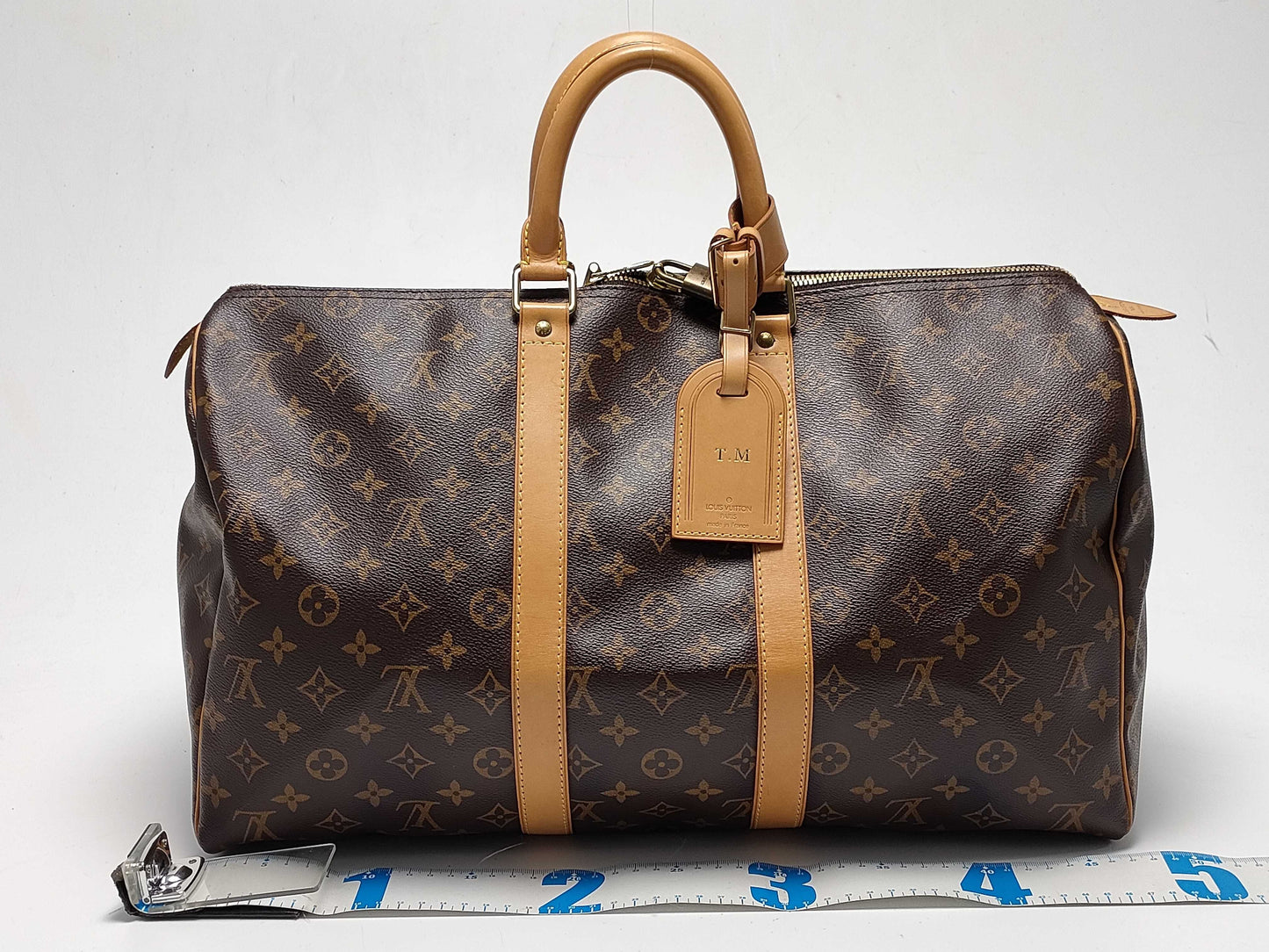 LOUIS VUITTON Monogram M41428 Keepall 45 Boston Bag