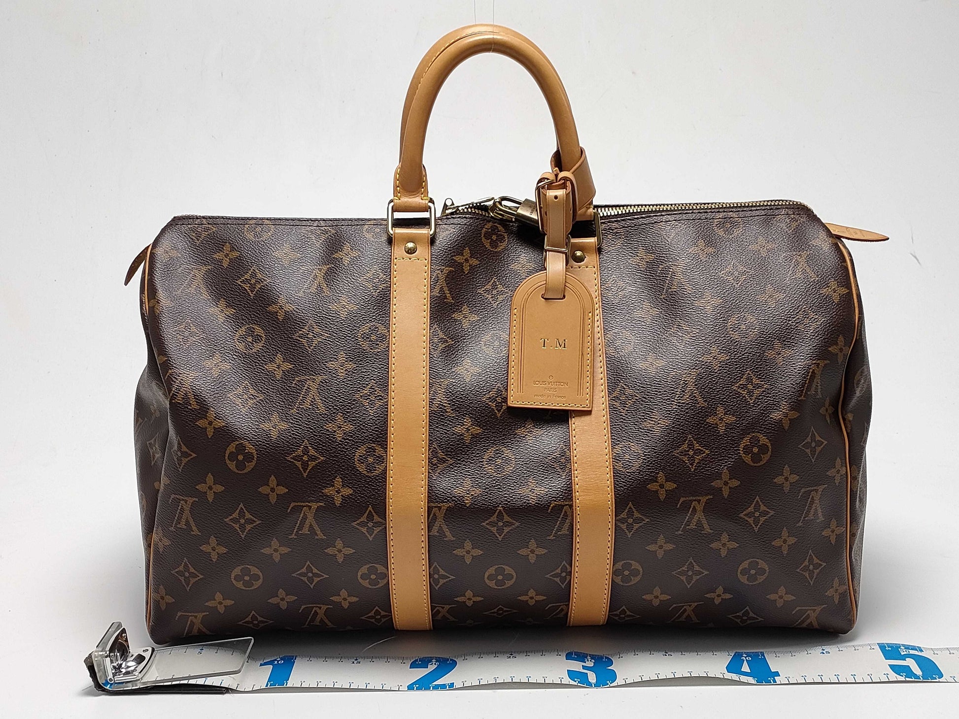 LOUIS VUITTON Monogram M41428 Keepall 45 Boston Bag