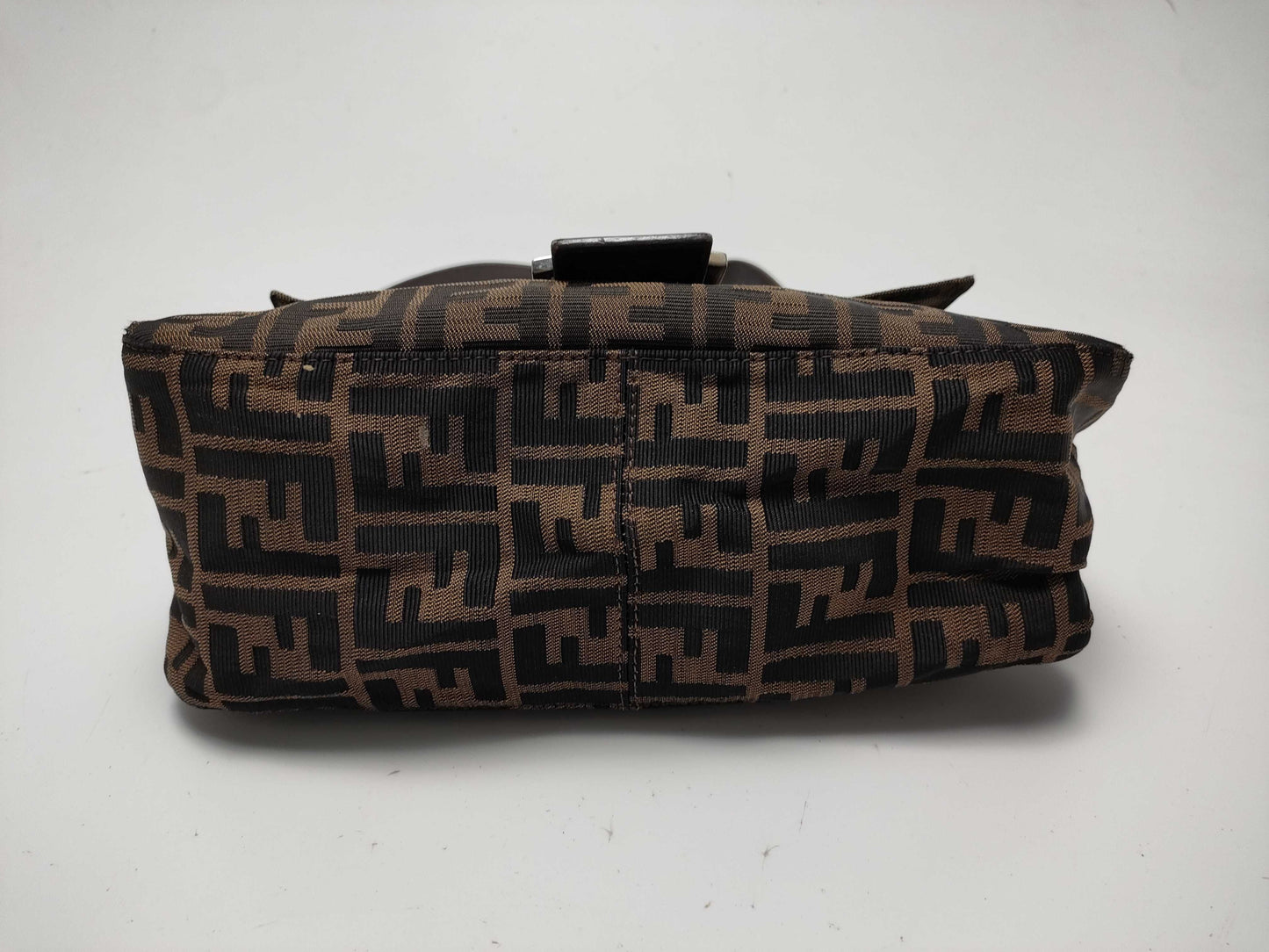 FENDI Zucca Mamma Bucket Shoulder Bag