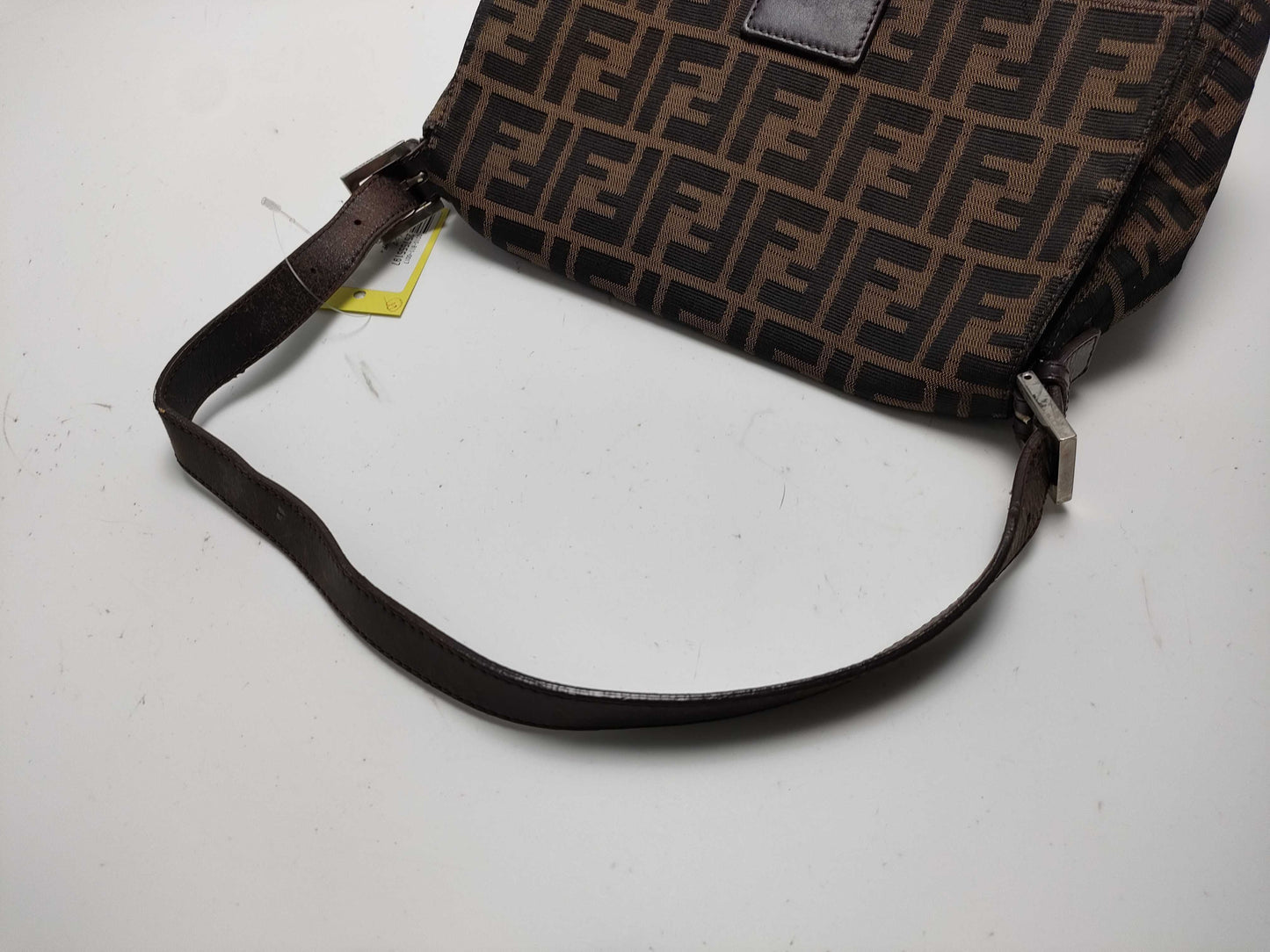 FENDI Zucca Mamma Bucket Shoulder Bag