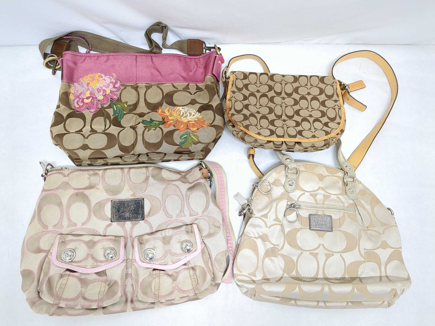 COACH Signature 4-Piece Shoulder Bag Set