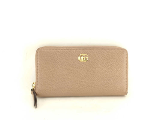 GUCCI 456117 GG Marmont Round Zip Wallet