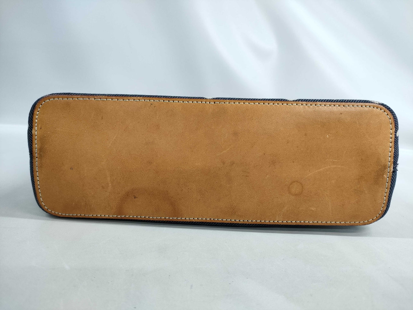 CELINE Macadam Denim Handbag