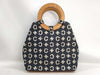 CELINE Macadam Denim Handbag