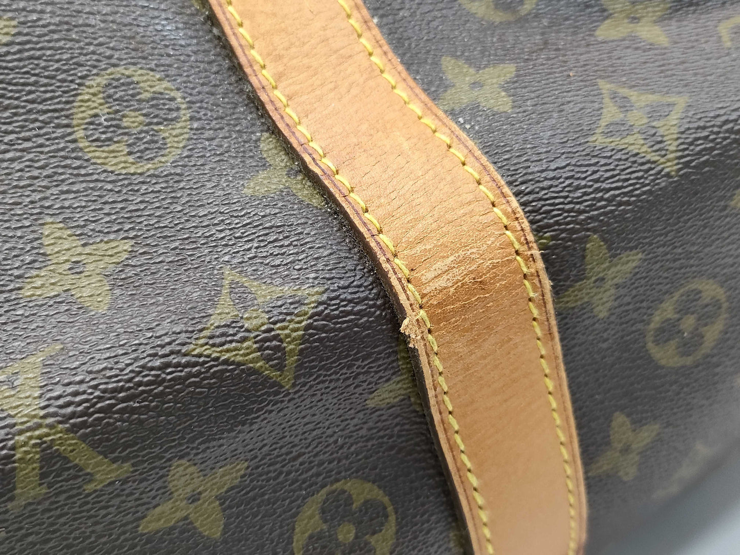 LOUIS VUITTON Monogram M41424 Keepall 55 Boston Bag