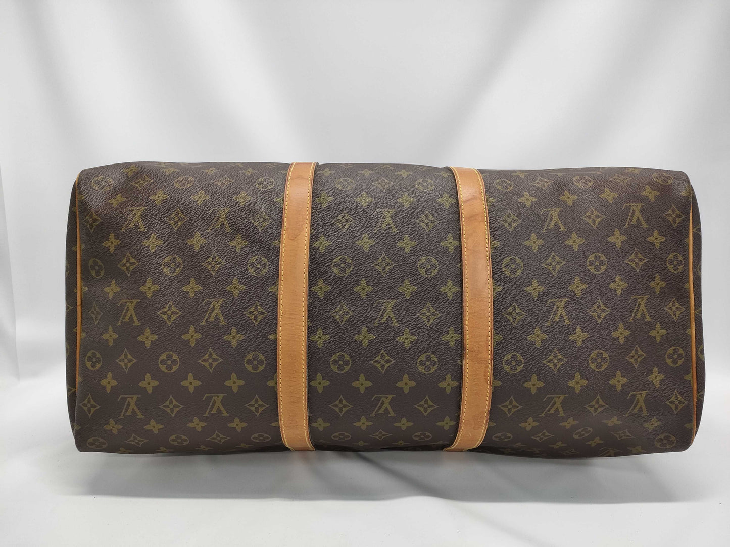LOUIS VUITTON Monogram M41424 Keepall 55 Boston Bag