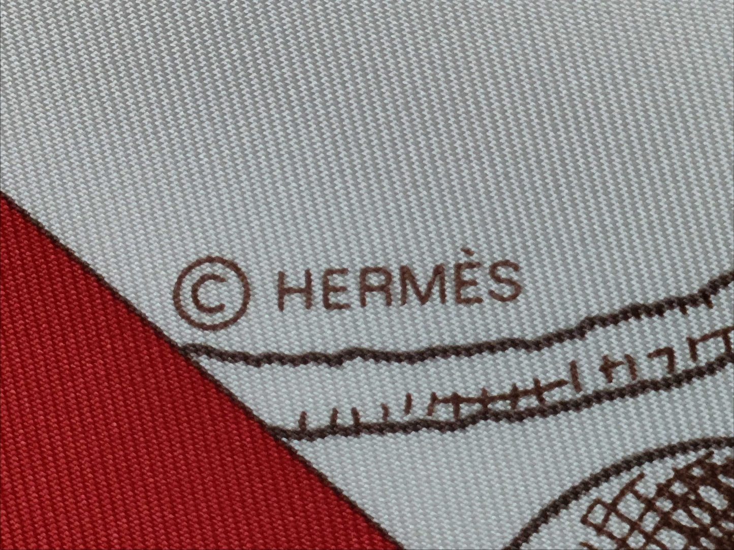 HERMES Carré Imperial Studies/LINSTRVCTION DV ROY EN LEXERCICE Scarf