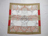HERMES Carré Imperial Studies/LINSTRVCTION DV ROY EN LEXERCICE Scarf